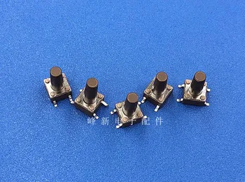 SMD 4 ft 6*6*13 smeđa glava tipke tipke prekidač mikro zaslon osjetljiv na prekidač reset микропереключателя 50 KOM. Lot -1