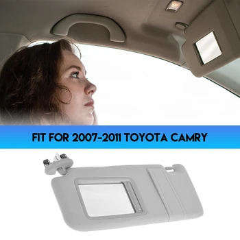 Štitnik za sunce za unutrašnjost automobila sa vratima i osvjetljenjem na 2007-2011 Toyota Camry 74320-06800-B0 Автоаксессуар