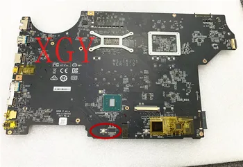Izvorna matična ploča za laptop MSI PL62 7RC MS-16JD MS-16JD1 Rev 1,0 s grafičkim procesorom SR32S I5-7300HQ N17S-G1-A1, протестированная radna