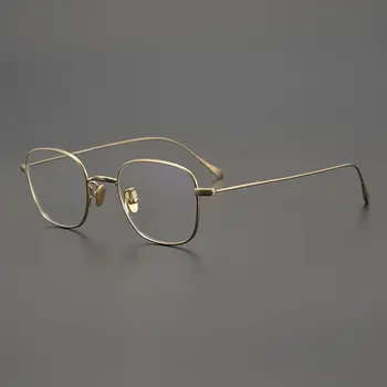 Japanski Kvalitetne Titan Bodovi U Okvirima Gospodo Marke Dizajnerske Naočale Ženske Male Lica Prozirne Leće Recept Naočale GWS1