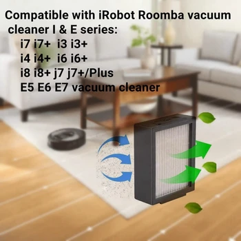 Uklonjivi Filter Za Irobot Roomba I E & J Serije I7 I7 +/Plus I3 I3 + I4 I6 I6 + I8 I8 + E5 E6 E7 Robotski Usisavači