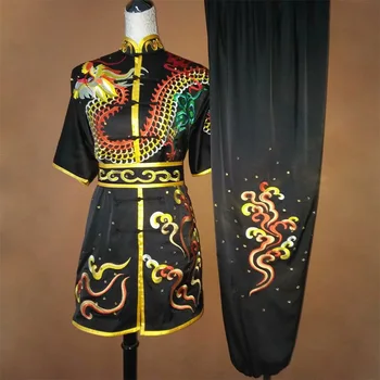 Wushu тайчи taiji odjeća чанцюань uniforma Odjeća za natjecanja borilačke vještine vezene haljine кунфу наньцюань таолу uniforma