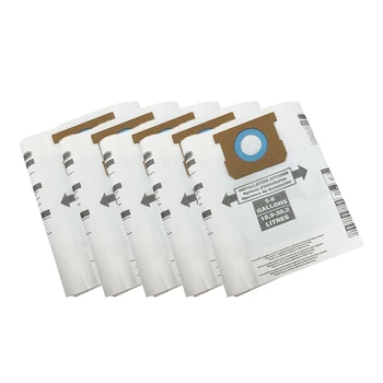 10 paketa zamjenjive vakuum filter vrećice tipa H, kompatibilnih s магазинным vakuum 5-8 litara, zamjenjuju dio 90671, 9067100
