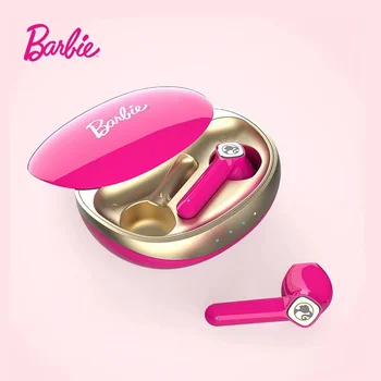 Barbie Modne Slušalice Kawai Klasicni Za Djevojčice Bežične Bluetooth Slušalice Slatka Prijenosni Slušalice Pokloni za Rođendan Igračke