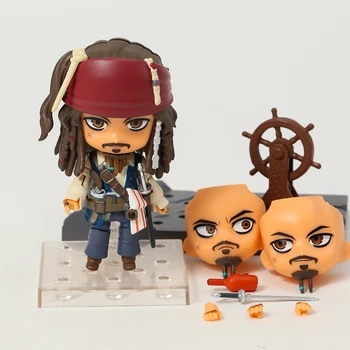 Jack Sparrow 1557 Pirati s Kariba Q Verzija. Anime Crtani film PVC Figurica Igračka