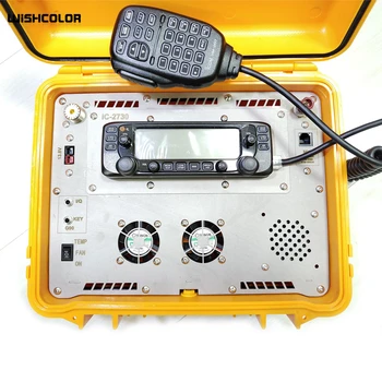 Vodootporan radio Wishcolor HamGeek Narančaste boje za primopredajnik Xiegu G90 / IC-2730 / FTM-200DR / FTM-300DR / FTM-6000R