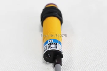 Difuzni tip M18 Трехпроводной DC NPN NO + NC 1-10 cm Udaljenost otkrivanje Fotoelektrični senzor Optički Senzor E3F-DS10N12