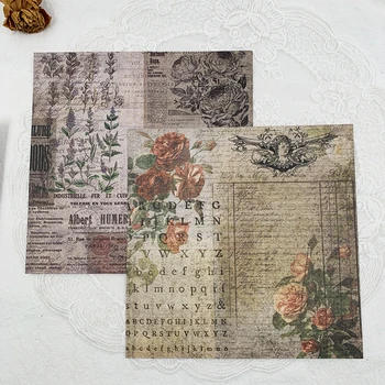Starinski Cvijet DIY Scrapbooking Art Papirnatu vrećicu Božić Ručni Rad Obrtni Nož za Pozadinu Notepad Kartica